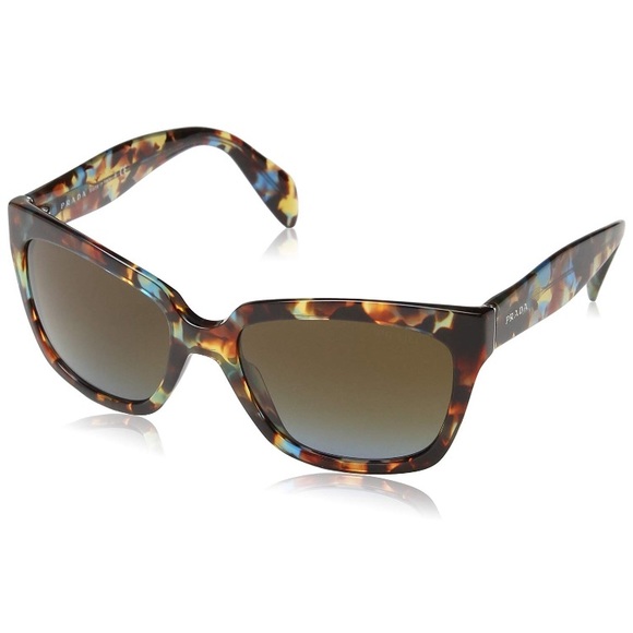 Prada Accessories - Prada Havana spotted tortoise sunglasses